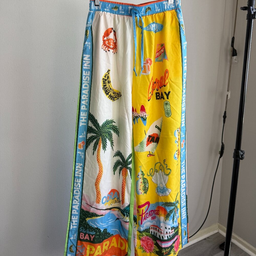 ALEMAIS X Alan Berry Rhys Paradiso Multicolored Lounge Pant (S) Reproduction